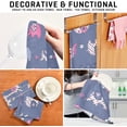 thumbnail image 7 of Coolnut Cute Elephant Kitchen Dish Towel Set of 1, Soft Absorbent Drying Dishcloths Dish Towels with Hanging Loop for Kitchen Bathroom Bar Home Decor, 28 x 18 Inch Washcloth Gift, 7 of 7