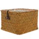 thumbnail image 4 of Cesta de regalo tejida, caja de almacenamiento de artículos diversos de escritorio, contenedor de caja de dulces de regalo de boda FRCOLOR HaoMX16288436, 4 of 6