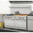 thumbnail image 5 of 60 In. Commercial Range with 36 In. Griddle, 4 Burners and 2 Standard Ovens, 5 of 13