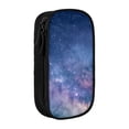thumbnail image 1 of XMXY Planet Space Sky Stars Large Capacity Pencil Case, Portable Pencil Bags with Compartments Zipper Black, 1 of 7