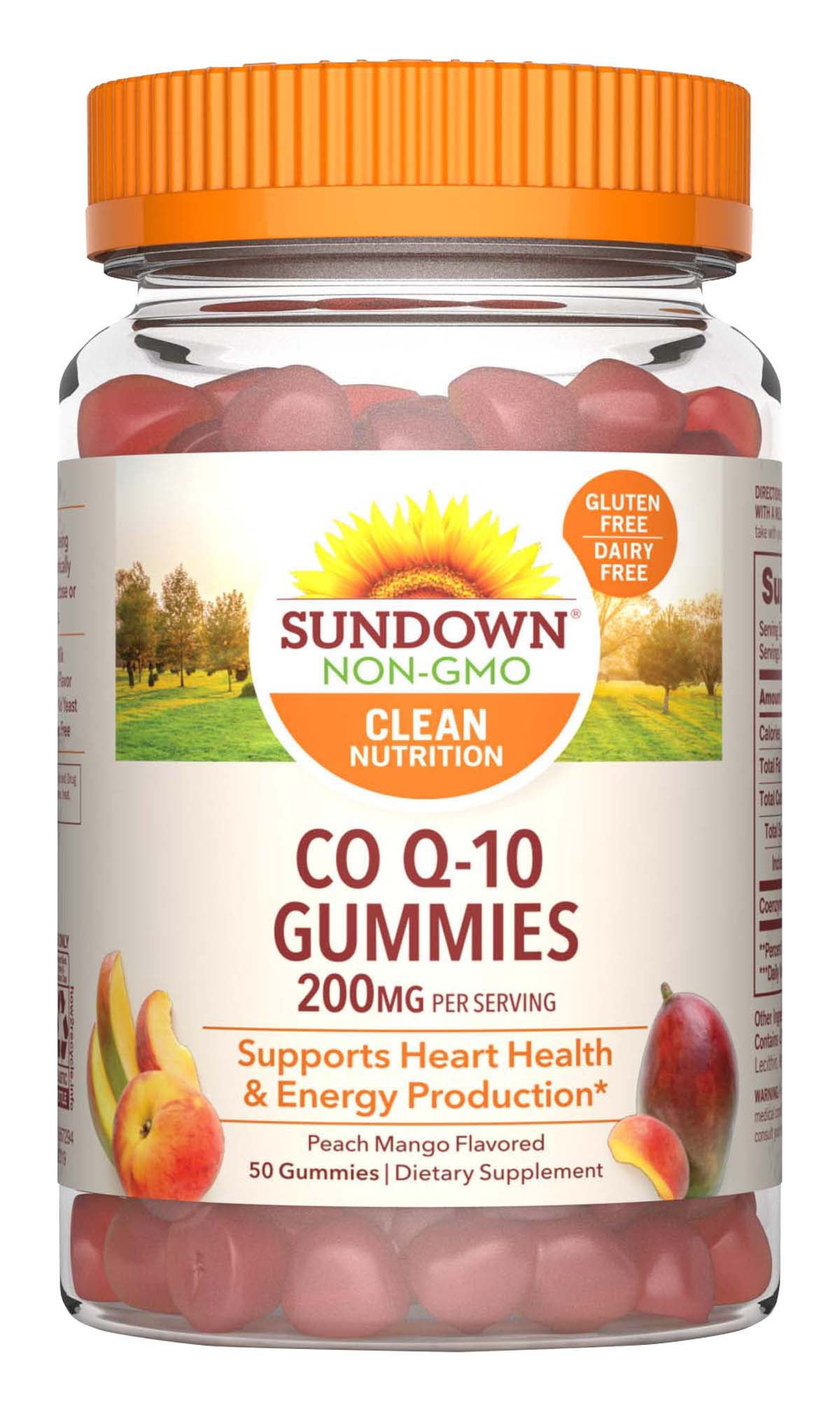 Sundown Naturals® Co Q-10 200 mg, 50 Gummies