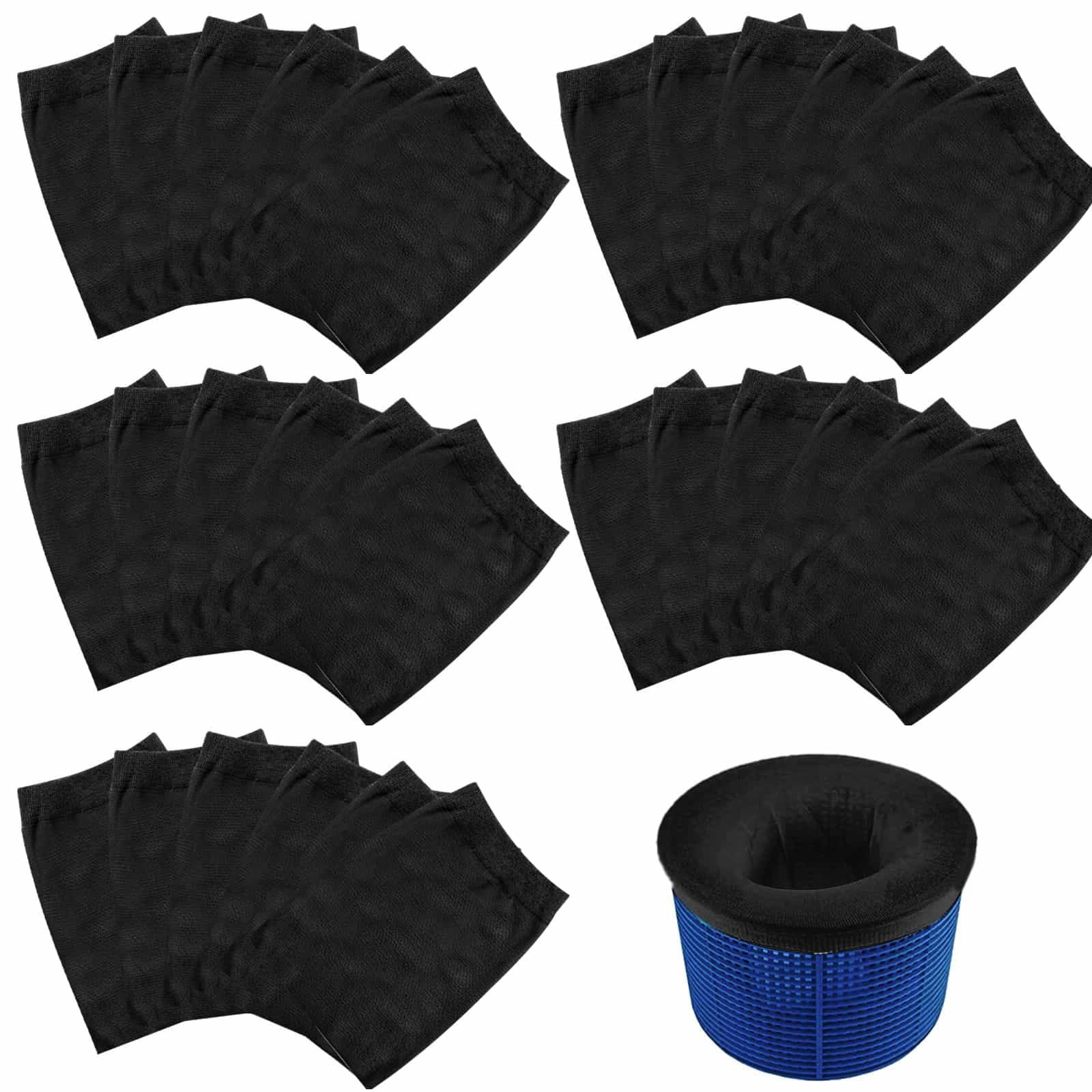 Pool Skimmer Replacement Reservoir Elastic Pool Filter Socks