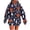 Blue, variant on APEXFWDT Halloween Hoodie for Women Halloween Graphic Oversized Sweatshirt Long Sleeve Novelty Pullover Top