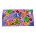 thumbnail image 1 of Toalla de Playa BT21 70 x 130 cm Personajes Estampados con Fondo Morado, 1 of 4