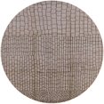 thumbnail image 1 of Ahgly Company Indoor Round Mid-Century Modern Puce Purple Solid Area Rugs, 8' Round, 1 of 6