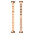 thumbnail image 5 of Smart Watch Band Metal Replacement Strap Rhinestone Stainless Steel Watch Bracelet Wristband for Fitness Tracker Daily Wear, 5 of 5
