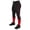 Black / Scarlet, variant on TOURNAMENT w/Pipe Softball Pant - WHITE,NAVY - M