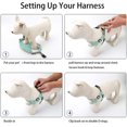 thumbnail image 3 of Dog Harness Soft Suede Fabric Pet Vest Step In Adjustable Reflective _jiue, 3 of 5