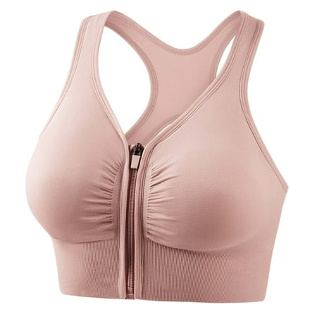 

Cathalem Yoga Wear Like Hot Cakes Hollow Sport Breathable Sport Comfortable Wireless Women Sport Underwear Bra Workout with Bra Underwear Pink Small