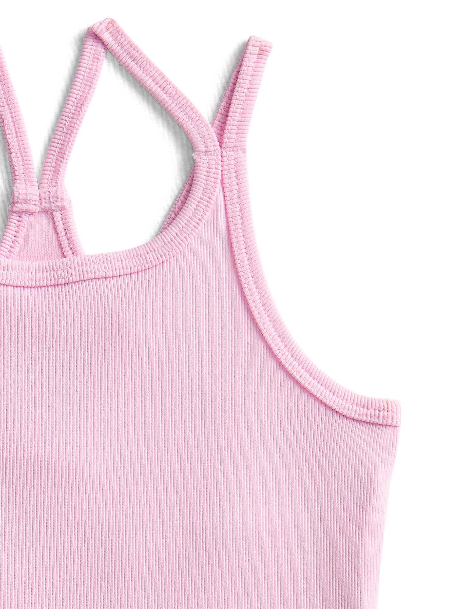 Athletic Works Girl’s Active Double Strap Tank Top, Sizes 4-18
