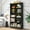 Black, variant on Tribesigns 72-inch 6-Tier Modern Bookcase, White Library Bookshelf with Spacious Storage Shelves, Stylish Display Wood Shelving Unit for Bedroom, Living Room or Office