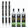 thumbnail image 4 of jesticaly 6pcs/set High-end Mechanical Pencil Set Smooth Line Round Edge Non-deformable Impact-resistant 5Set, 4 of 4