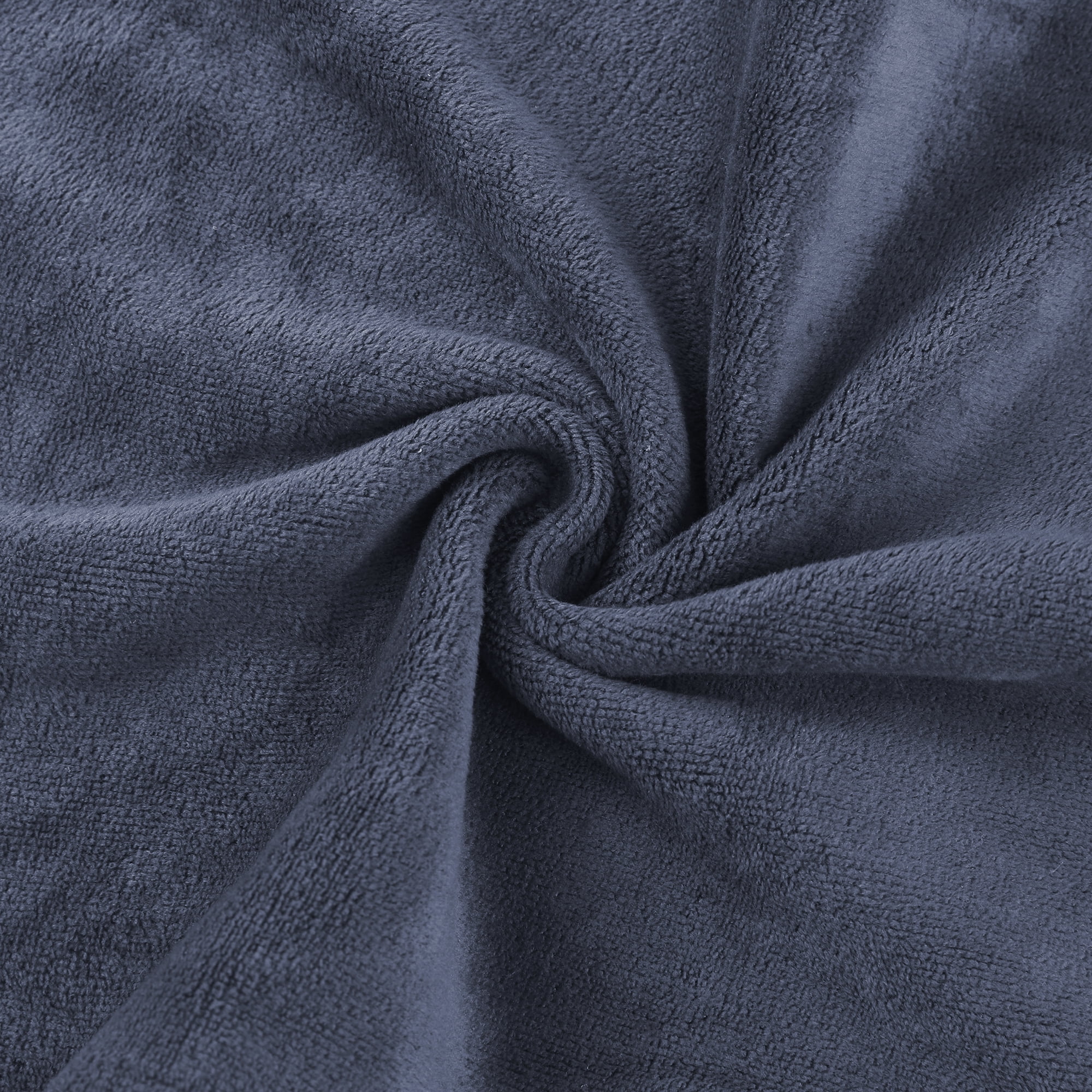 Unique Bargains 12"x12" Microfiber Thick Absorbent Dishwashing Kitchen Towels Grey