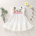 thumbnail image 2 of Toddler Baby Girls Summer Ruffle Elephant Princess Party Dress Clothes Sundress, 2 of 8