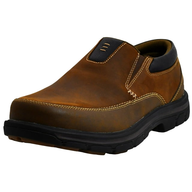Zapatos Skechers Segment The Search Mocasín Slip On para Hombre Marrón