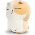 thumbnail image 1 of Almohada De Felpa De Gato Relleno, Animales De Peluche De Gato Gordito Abrazo Grande, Cojín De Sofá De Pan Tostado Suave Y Esponjoso Juguete De Muñeca De Peluche para Niños Adultos Regalo Cama pa, 1 of 5