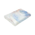 thumbnail image 3 of Ink Watercolor Art Throw Blanket, Anti-Pilling Ultra-Soft Micro Fleece Cover Blanket for Bed Sofa, for All Seasons, 60"x50", 3 of 9