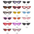 thumbnail image 4 of Cat Eye Sunglasses Vintage Retro Plastic Frame Cateye Sunglasses For Women, 4 of 5