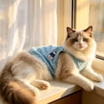 thumbnail image 4 of Cute Clouds Embroidery Knit Strap Tank Top Puppy Tee Shirt for Small Medium Dog Cat Girl T-Shirt Vest Yorkie Chihuahua Pet Summer Clothes(XL,Green), 4 of 5