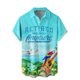 thumbnail image 3 of Camisas hawaianas de verano para hombre, divertidas, con estampado de pájaros, informal, con botones, para playa, manga corta, 3 of 5