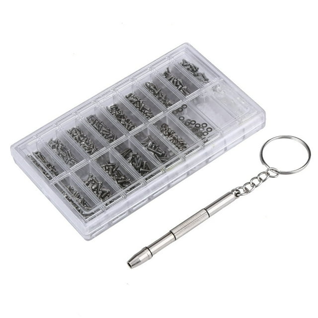 1000pcs/set Micro Glasses Sunglass Watch Spectacles Phone Tablet Screws