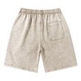 thumbnail image 5 of Laipiong Women's Baggy Wide Leg Shorts Summer 2026 Casual Drawstring High Waisted Trousers with Pockets Comfy Stretchy Beach Vacation Outfits, 5 of 7