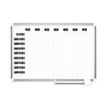 thumbnail image 2 of MasterVision FM1007 2 in. x 1 in. Days of Week Interchangeable Magnetic Board Accessories - Black/White (7/Pack), 2 of 4