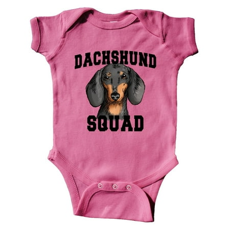 

Inktastic Dog Dachshund Squad Gift Baby Boy or Baby Girl Bodysuit