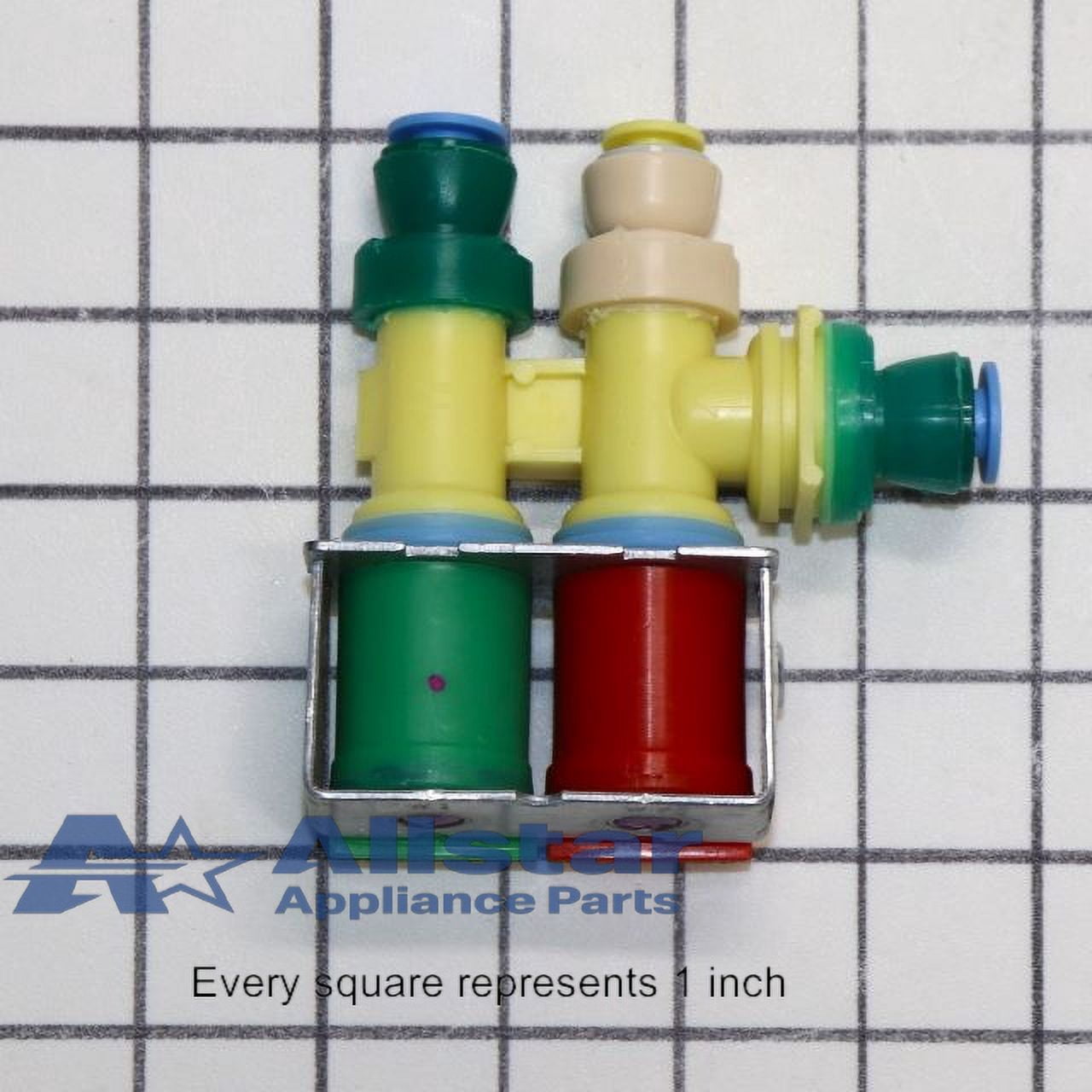 Whirlpool Refrigerator Water Inlet Valve WPW10258562