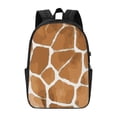 thumbnail image 3 of YFYANG 17" Laptop Backpack, Giraffe Texture Pattern Fashion Travel Work Backpack with USB and Headphone Cable Interface for Men and Women, 3 of 6