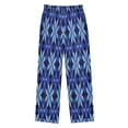 thumbnail image 2 of Boy's Pajama Pants Boys' Long Sleep Pants Children's Pajama Pants Loose Fitting Pajama Pants are Convenient to Put on and Take off L Beautiful Dark Blue Pattern, 2 of 9
