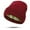 Wine Red, variant on Winter Beanie Hats for Men Women, Warm and Soft Knitted Hats, Protective Hairstyles and Keep Warm, Seasonal Gifts for Family (Orange)