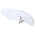 thumbnail image 2 of Universal Motorcycle Adjustable Windscreen Wind Deflector Windshield (Transparent), 2 of 3