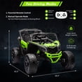 thumbnail image 3 of Licensed Can-Am Kids Electric Ride On UTV – Off-Road Truck Toy with Remote Control, Spacious Seat, LED Lights, Spring Suspension, Realistic Features for Boys & Girls, 3 of 14