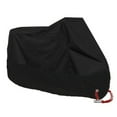 thumbnail image 2 of PENGXIANG Housse de Moto Imperméable à l'Eau Toute la Saison Anti-Poussière UV Protection Extérieure Intérieur Scooter 190T Tissu Résistant à l'Usure Housse de Moto Rouge 3XL, 2 of 5