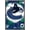 Barnwood Framed Version, variant on NHL Vancouver Canucks - Maximalist Logo 23 Wall Poster, 14.725" x 22.375" Framed