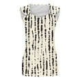 thumbnail image 4 of QUNYINEY V Neck Tank Tops for Women Camisole Vintage Sleeveless Casual Shirts Summer Going Out Loose Tank Tops, 4 of 5