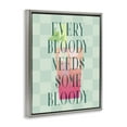 thumbnail image 3 of Stupell Industries Modern Bloody Mary Cocktail Gray Floating Frame Canvas Art, 25 x 31, by Lil' Rue, 3 of 8