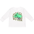 thumbnail image 3 of Inktastic Tiny, Cute Chameleon Boys or Girls Long Sleeve Toddler T-Shirt, 3 of 5