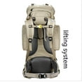 thumbnail image 2 of Large Capacity Outdoor Mountaineering Bag Sports Backpack,Khaki, 2 of 2