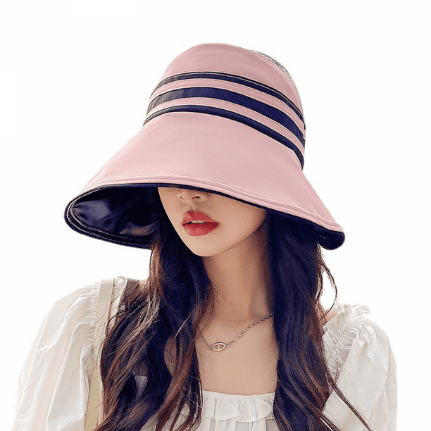 Fisherman'S Hat Large Eaves Sun Hat Ms. Anti-Uv Spring And Summer