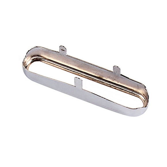 Greeniant Cubierta de pastilla de bajo Protector de niquelado Tapa de pastilla de sonido Accesorios para instrumentos musicales