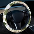 thumbnail image 2 of Little Daisy 14.5 Inch Printing PVC Leather Car Wheel Cover Steering Wheel Covers Auto Accessories, 2 of 6