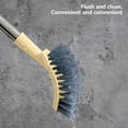 thumbnail image 2 of Vggrvlo Toilet Brush Toilet Cleaner Brush for Deep Cleaning Under Rim Space Saving for Storage for Bathroom Cleaning, 2 of 6