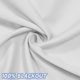 thumbnail image 5 of Mecodeco Cortinas Opacas 100% Para Puerta Lateral, Oscurecimiento De Habitación, Color Sólido, Cubierta De Ventana Para Puerta De Vidrio, Cortinas Opacas Completas Para Puerta Francesa (Blanco 12 W X, 5 of 5