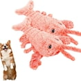 thumbnail image 1 of Accurateg Juguete para perros, juguetes interactivos para perros para el aburrimiento, juguete para perros con forma de langosta, juguetes para perros en movimiento para interiores y exteriores, jugue, 1 of 7
