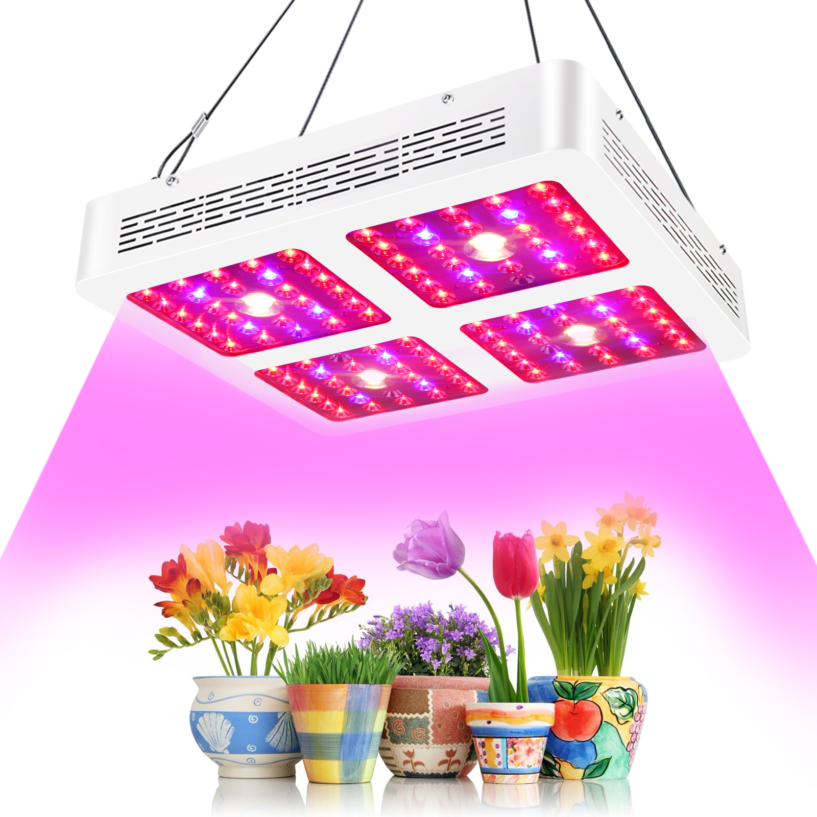 Growstar 1200W Reflector Series Cree COB LED Grow Light, LED Plant