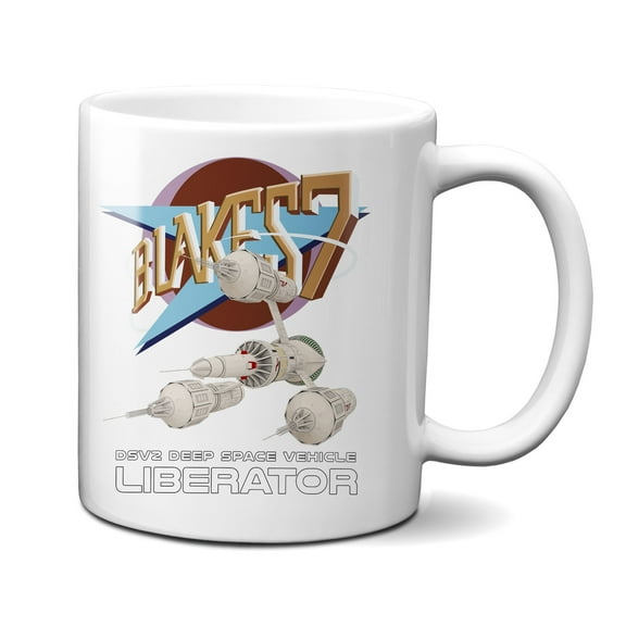 Blakes 7 Liberator Ceramic 11oz Mug
