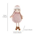 thumbnail image 1 of Ángel de muñecos de peluche de Navidad, adornos colgantes de árbol de Navidad para el hogar, suministros de decoración de Año Nuevo, regalos para niños, 2024, 1 of 6