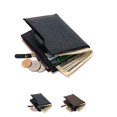 thumbnail image 3 of Cartera multifuncional con cremallera para hombres y niños, tarjetero corto, monedero plegable de PU, cartera, bolsa, bolsa mate Methold BB6574-02, 3 of 7